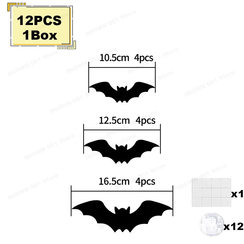 Halloween Bat/Spider Decor