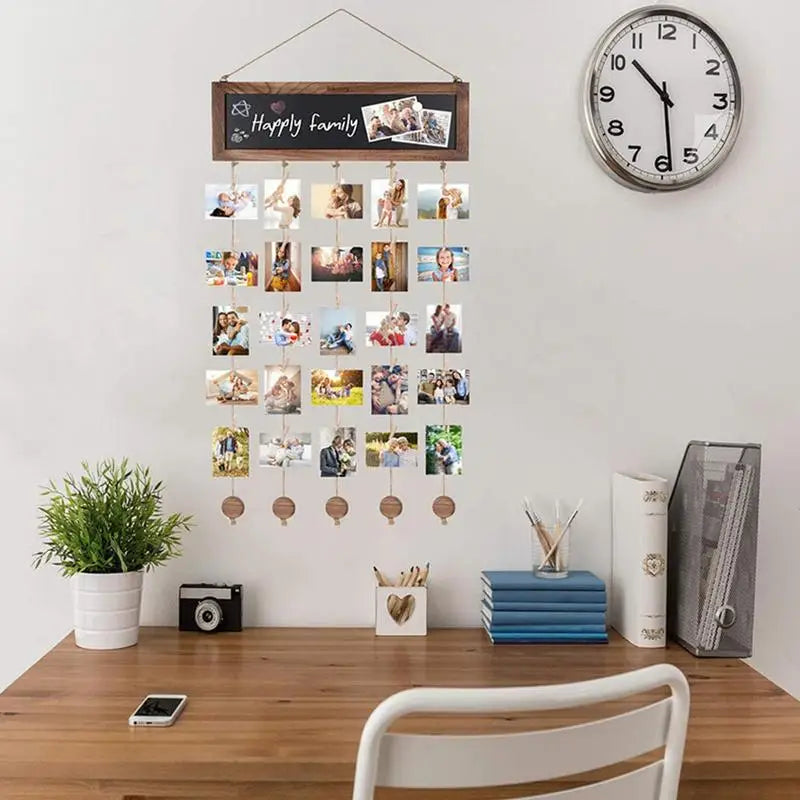 Hanging Picture Frames With String