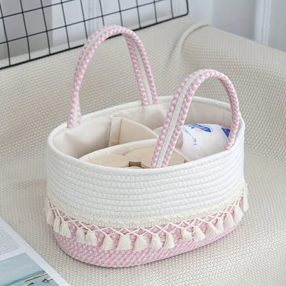 Baby Storage Basket with Divider for Tiny Dream Collection