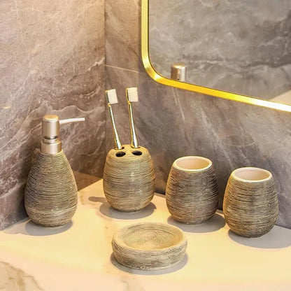 Bathroom Soap Dispenser Set