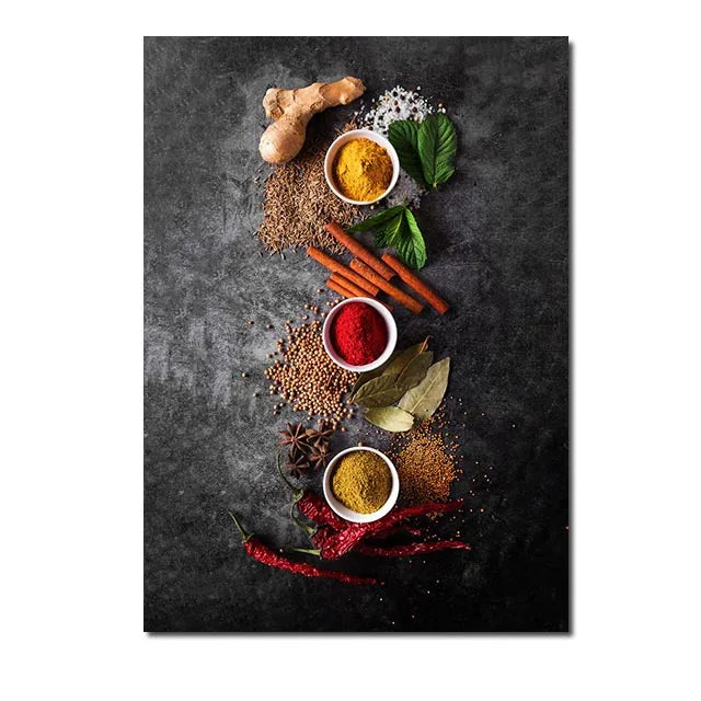 Kitchen Wall Art- Herbs and Spices