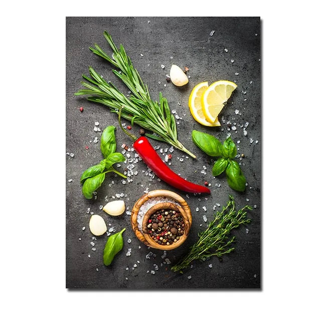 Kitchen Wall Art- Herbs and Spices