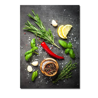 Kitchen Wall Art- Herbs and Spices
