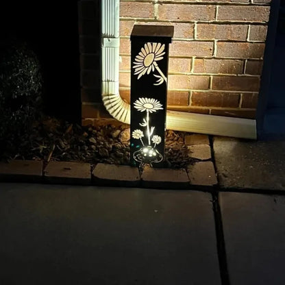 Fairy and Mushroom Garden Column/ Outdoor-Indoor