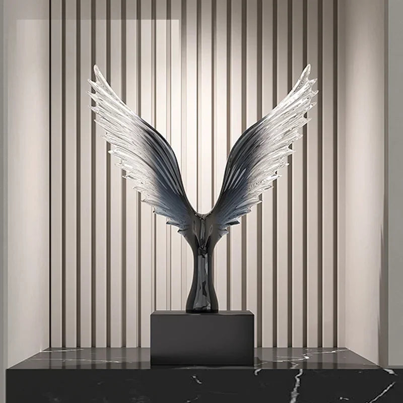 Creative Decor Eagle Sculptures in Three Colors.