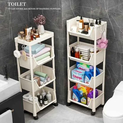 2/3/4/5 Tier Mobile Storage Rack