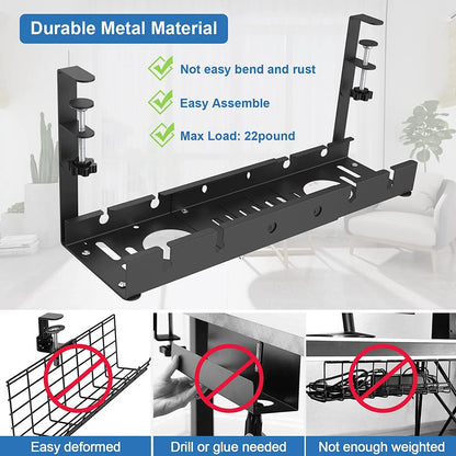 Under Table Storage Rack