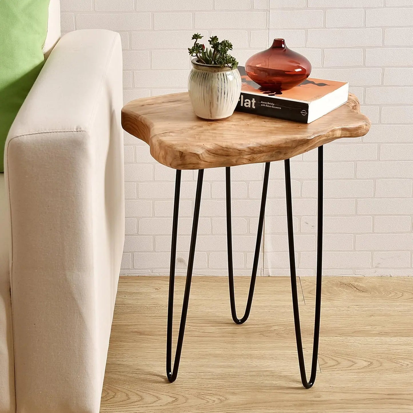 Natural Edge Nightstand