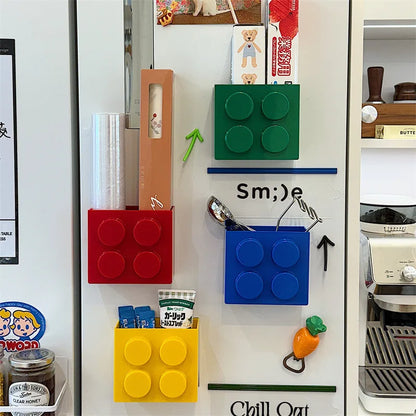 Magnetic Building Blocks Storage