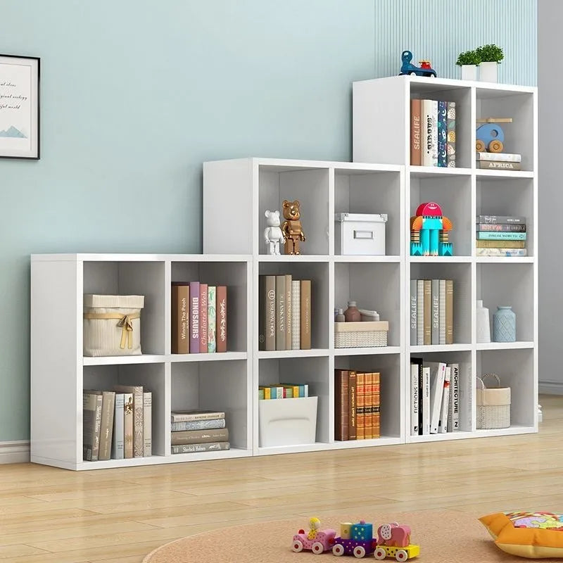 Bookcase, from one square up to eight