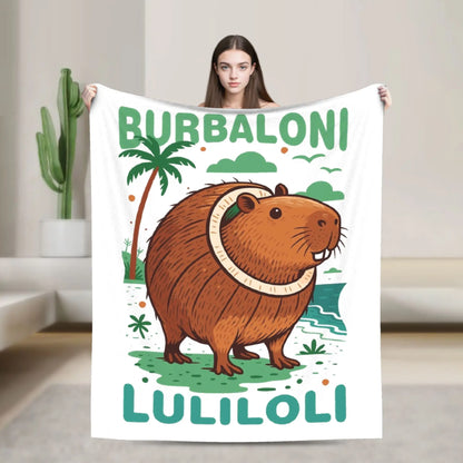 Italian Brainrot Meme Funny Blankets