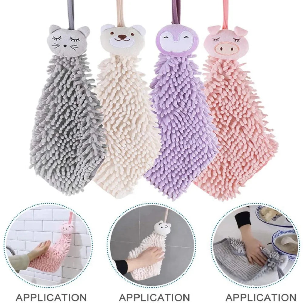 Cartoon Absorbable Hand Towels