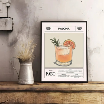Cool Cocktail Wine Art