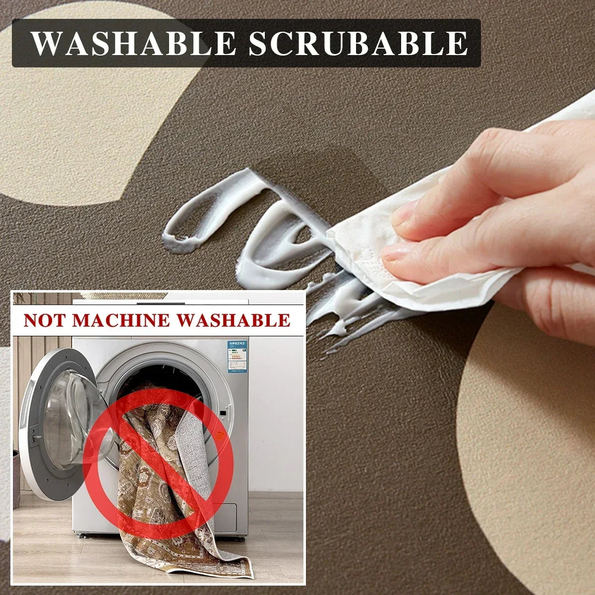 Arched Bathroom Floor Mat