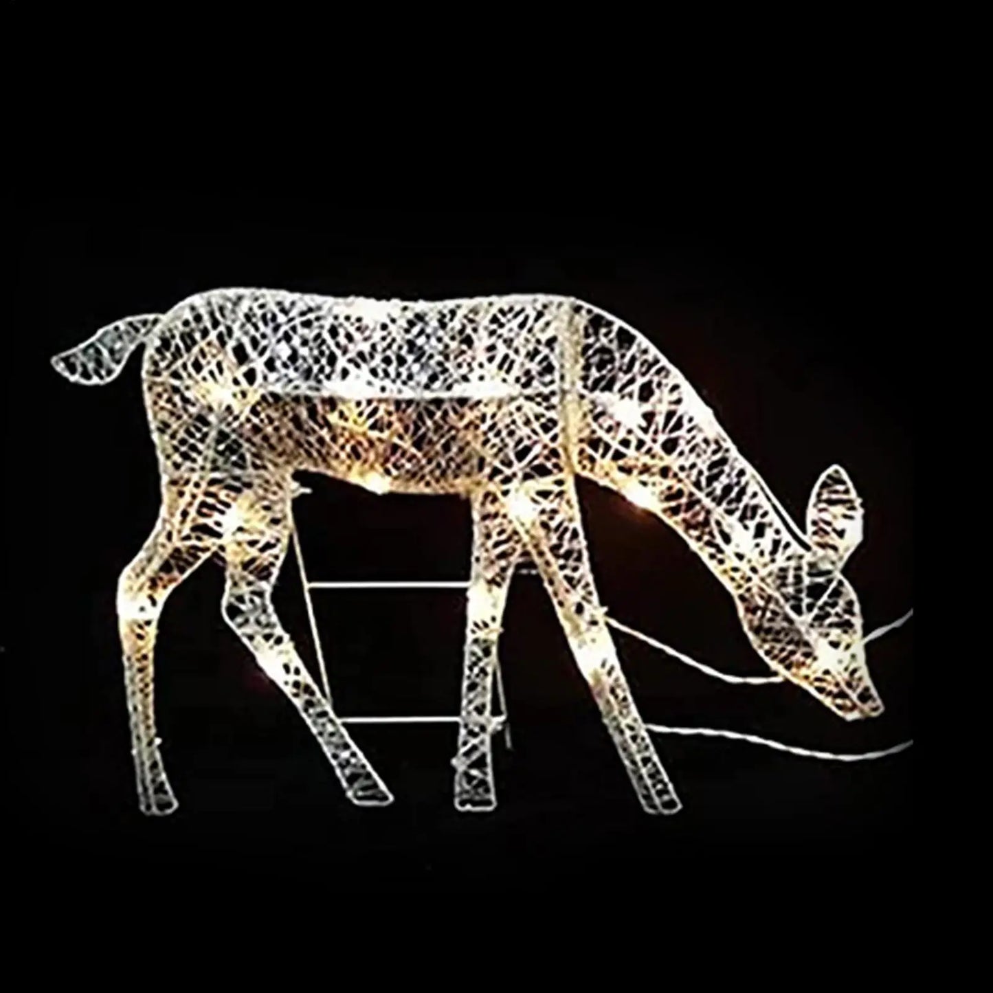 Lighted Deer Christmas Decorations