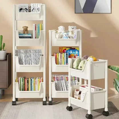 2/3/4/5 Tier Mobile Storage Rack