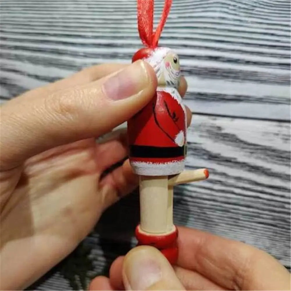 Funny Santa Christmas Tree Ornament