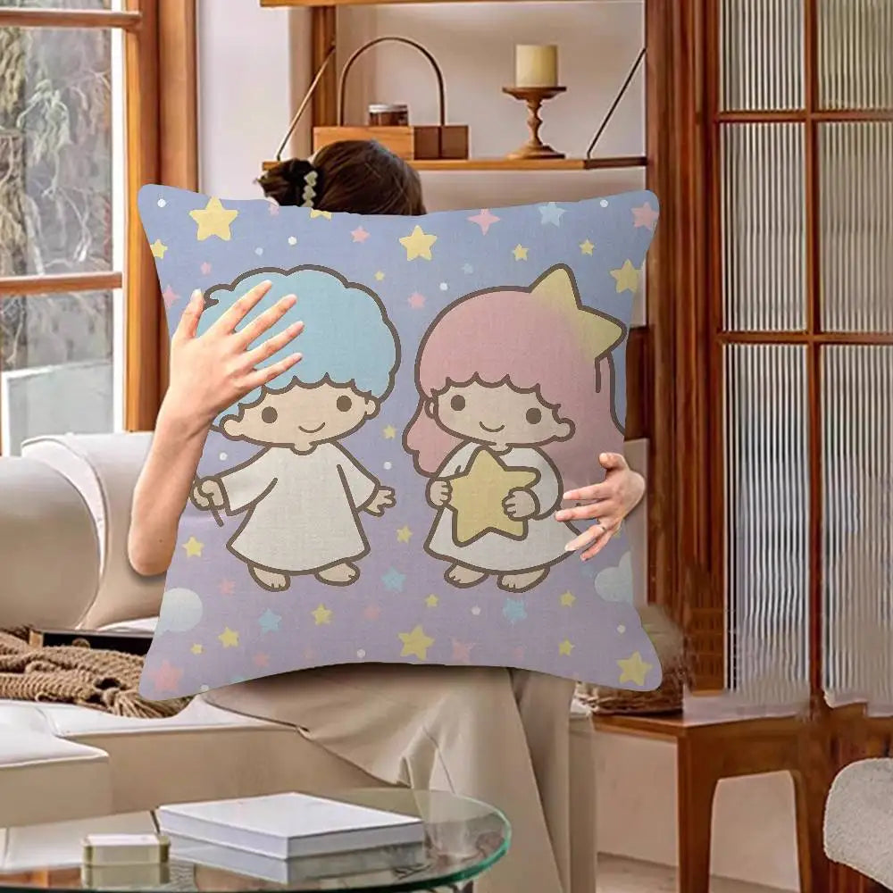 Cute Little TwinStars Pillow Covers