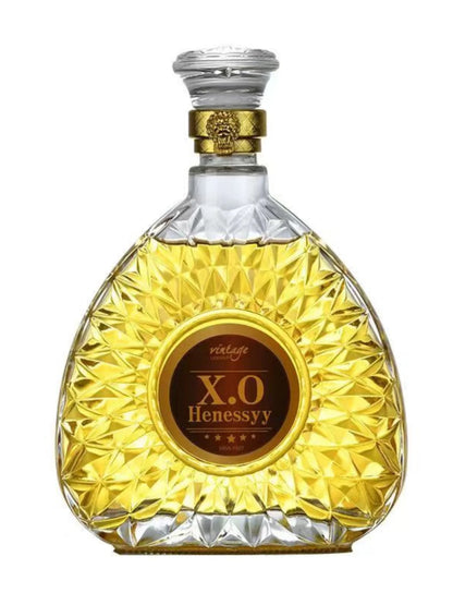 High-End Lead-Free Transparent Glass Decanter