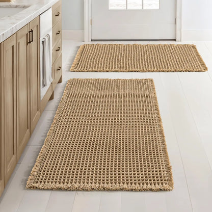 Waffle Bathroom Rugs