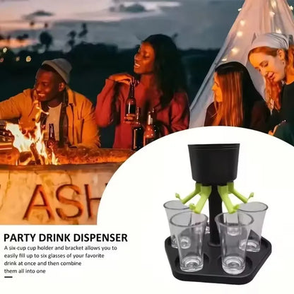 6 Shot Glass Dispenser