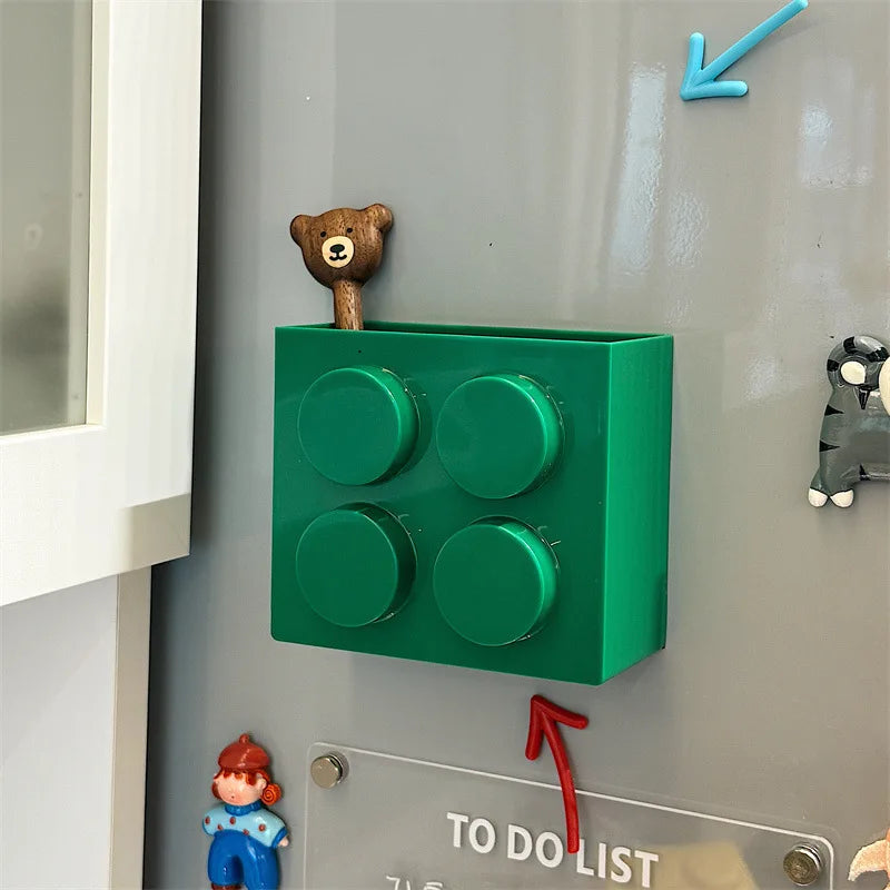 Magnetic Building Blocks Storage
