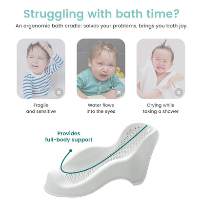 Soft Baby Bath Support for Newborns in Tiny Dream Collection