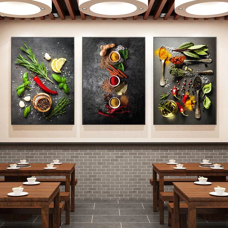 Kitchen Wall Art- Herbs and Spices