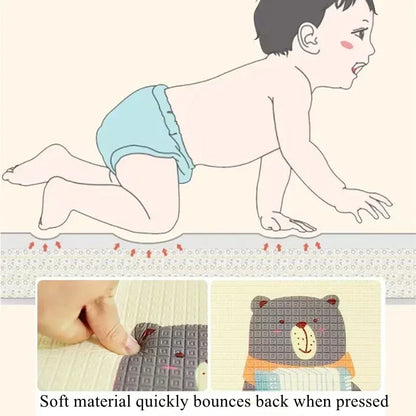5 sizes to choose Baby Crawling Play Mats