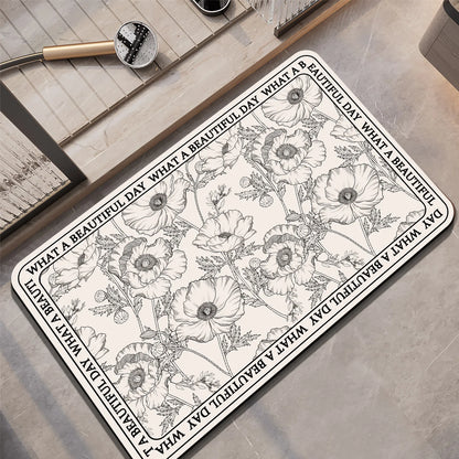 Designed Bathroom  Bath Mat