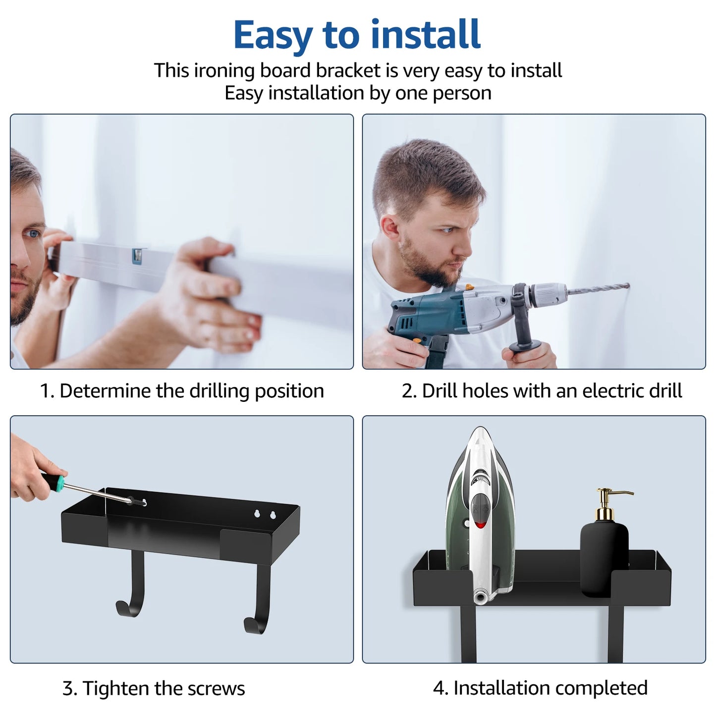 Ironing Board and Iron Storage
