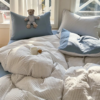 Soft Washed Cotton Bedding Set