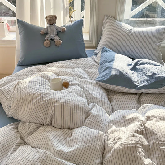 Soft Washed Cotton Bedding Set