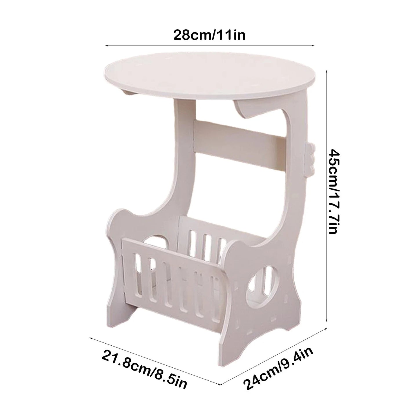 Creative Wooden Bedside Table