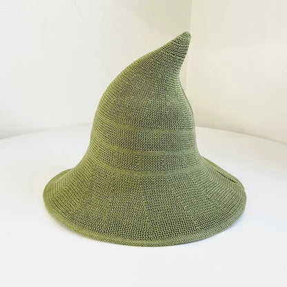 Halloween Vintage Wool Knit Witch's Hat