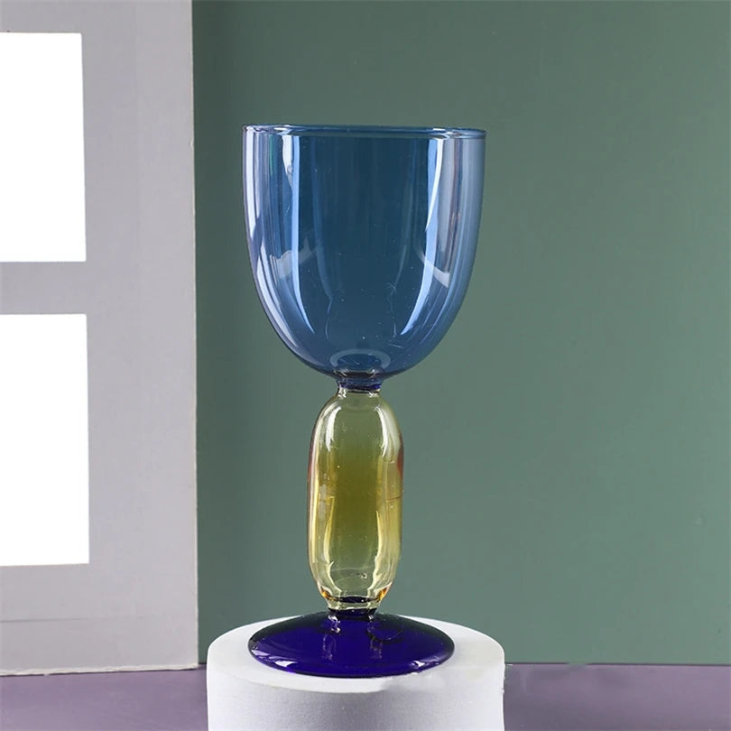 Creative Stained Glass Goblets