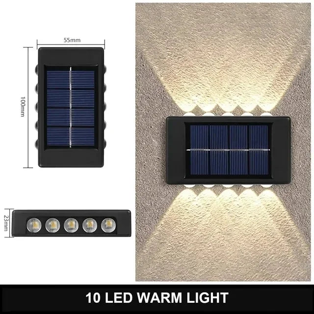 Solar Outdoor Wall Light