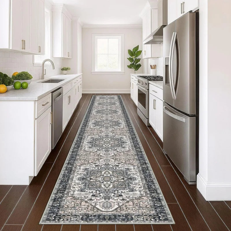 Vintage Persian Runner Rug,