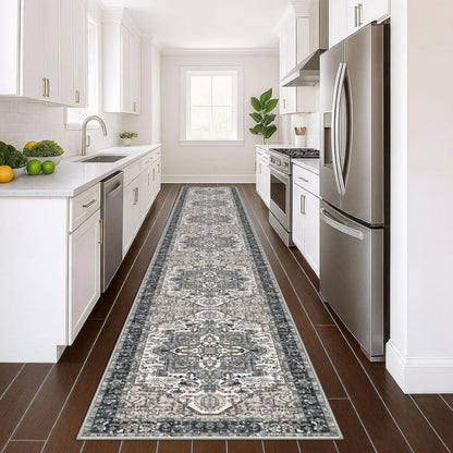 Vintage Persian Runner Rug,