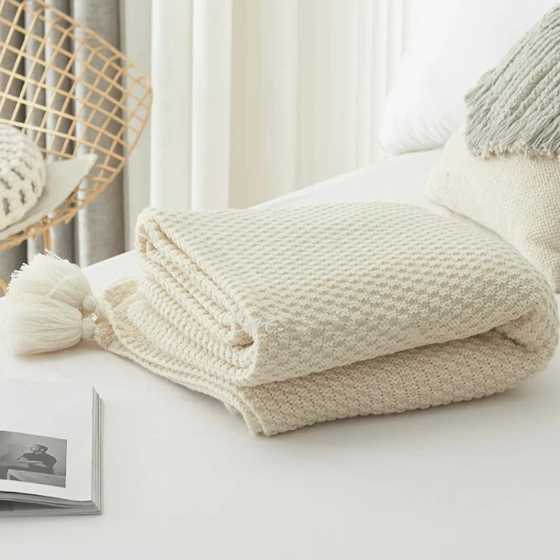 Nordic Style Throw Blanket