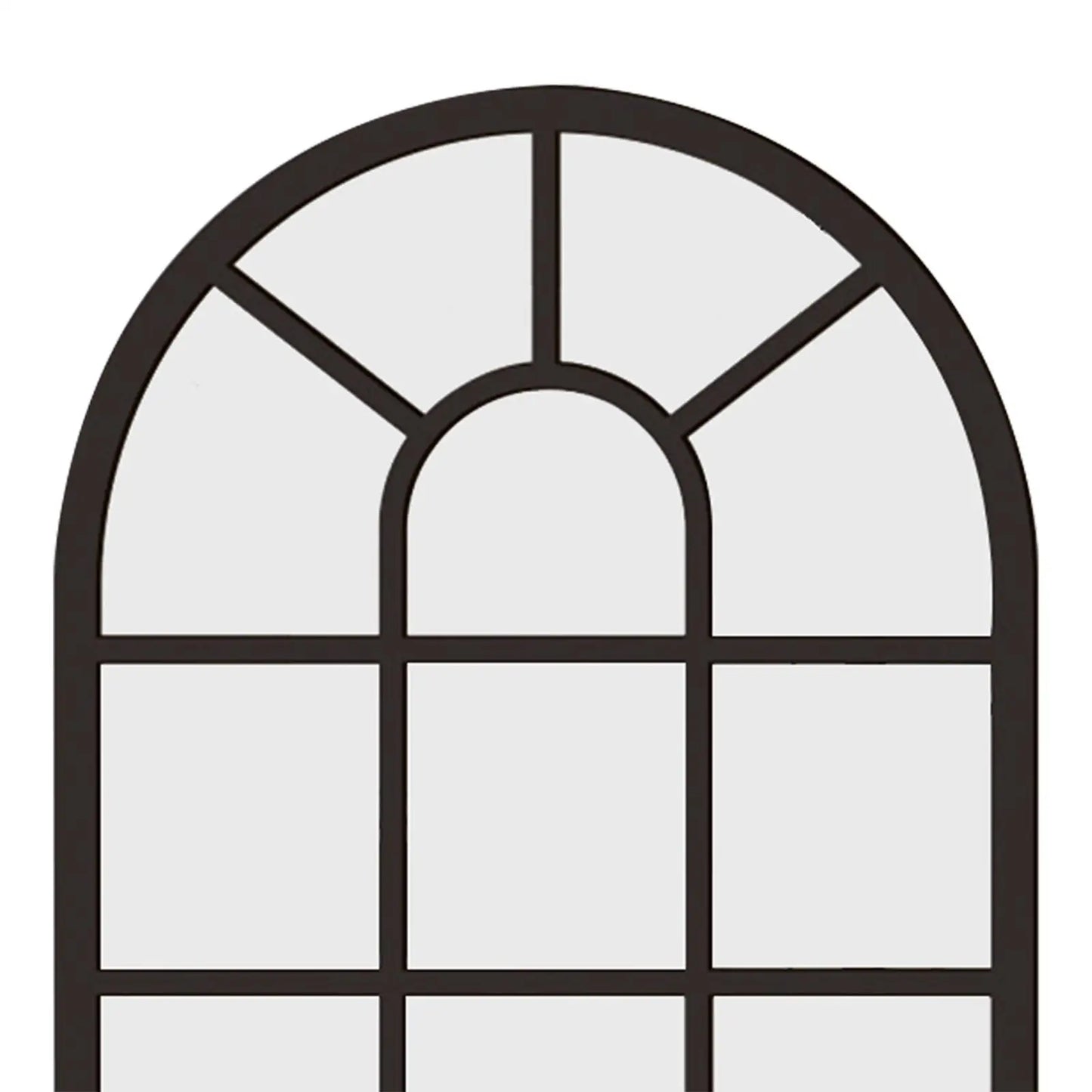Arched Window Wall Mirror