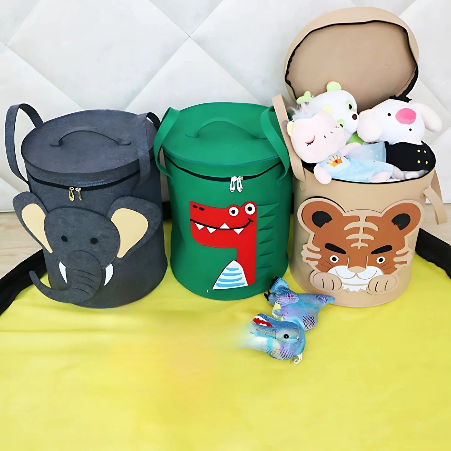 Cartoon Animal Storage Baskets