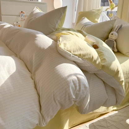Soft Washed Cotton Bedding Set
