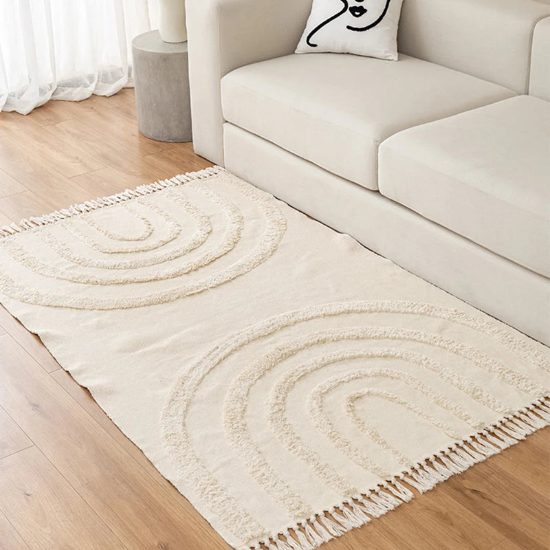 Nordic Cotton Linen Rug