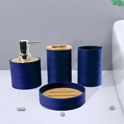 4 Pieces Bathroom Accessories-Soap Dispenser