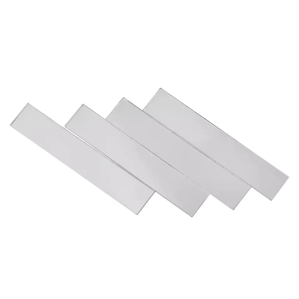 100pcs/set DIY Pieces of Rectangular Mirror Wall Stickers