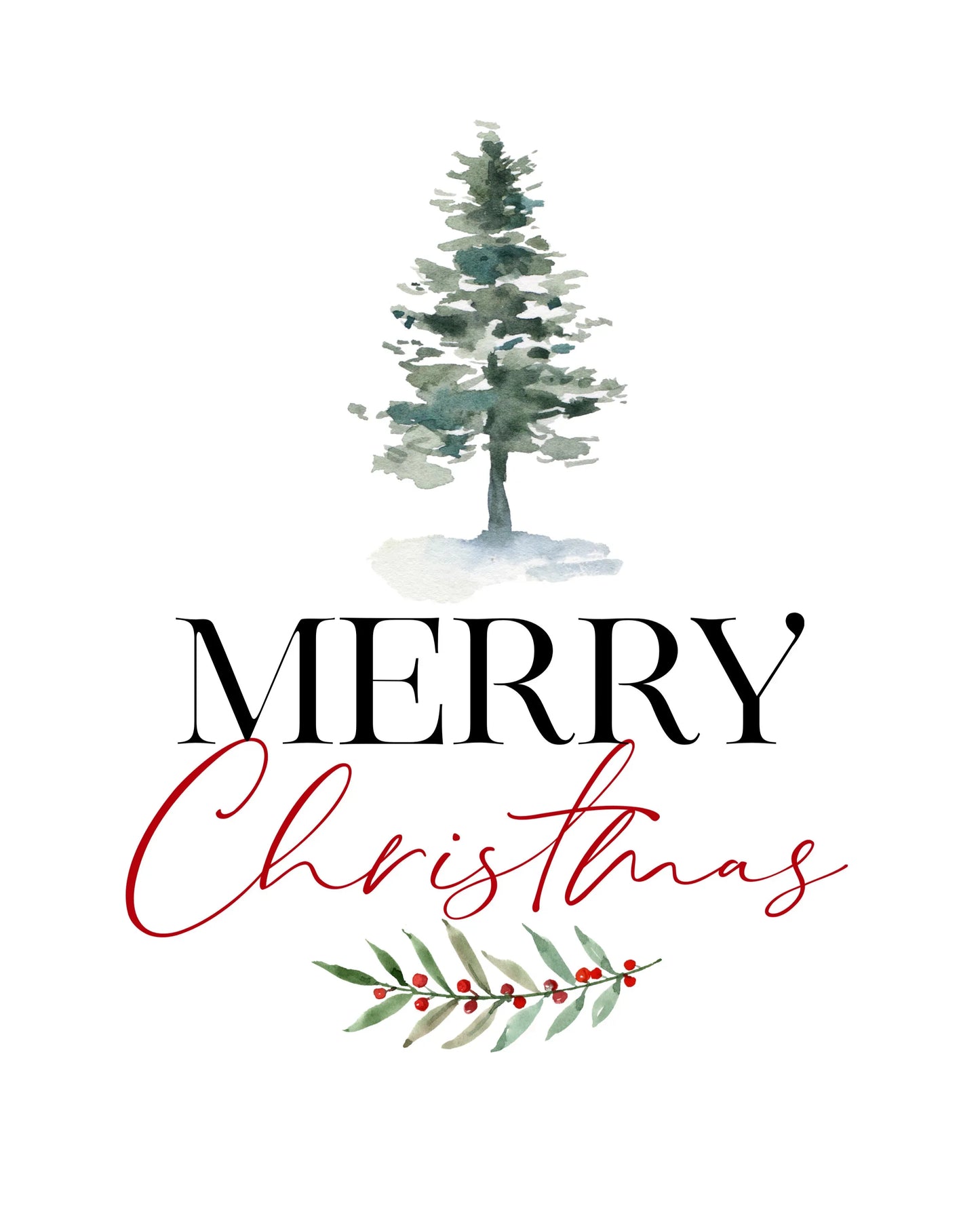 Holiday Decor Christmas Theme Prints