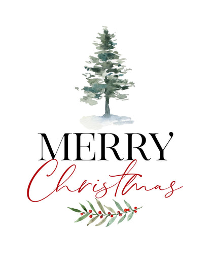 Holiday Decor Christmas Theme Prints
