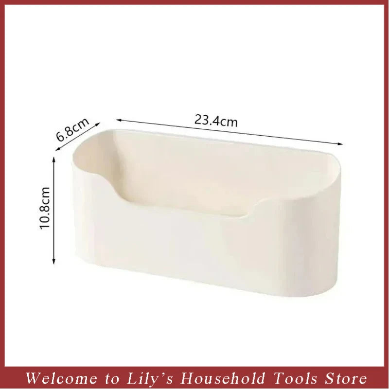 Wall-mounted Adhesive Storage Rack