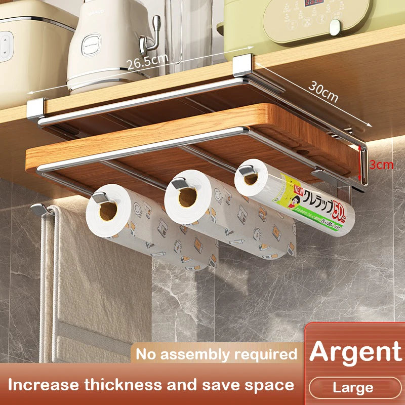 Kitchen Under Cabinet Basket Storage Shelf